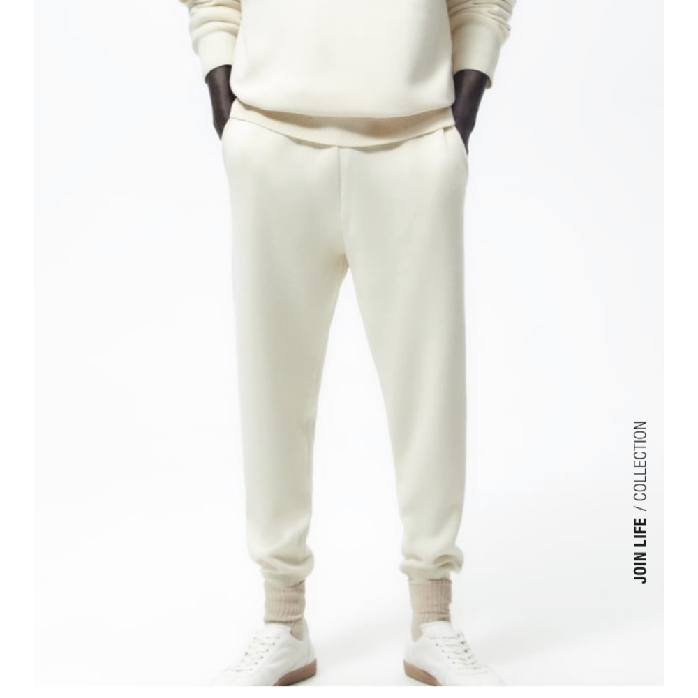 Zara knit joggers
